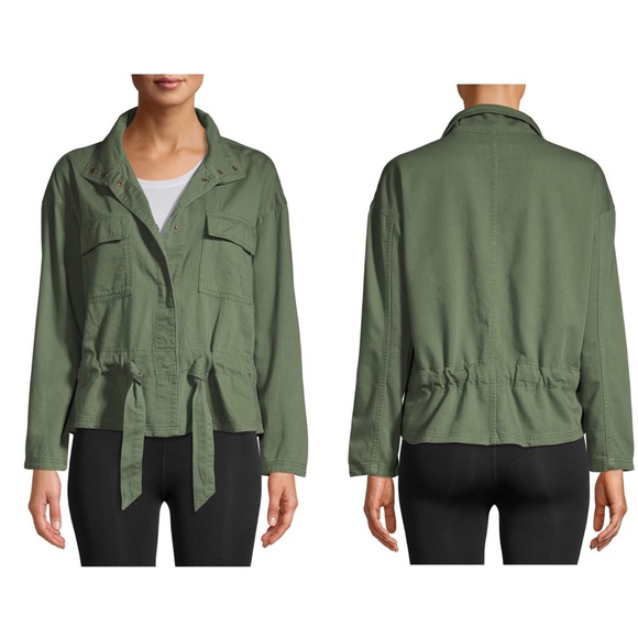 Tru Womens Military Utility Jacket 